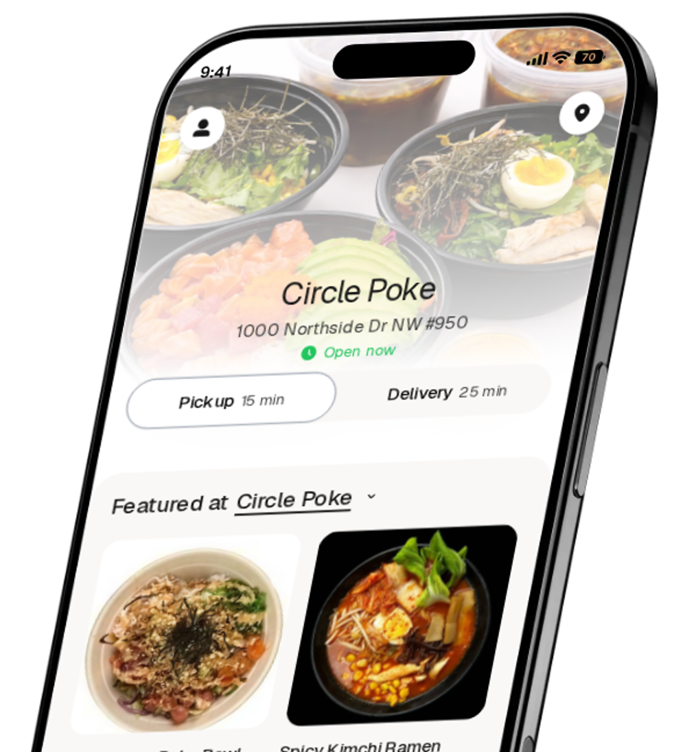 Circle Poke app preview